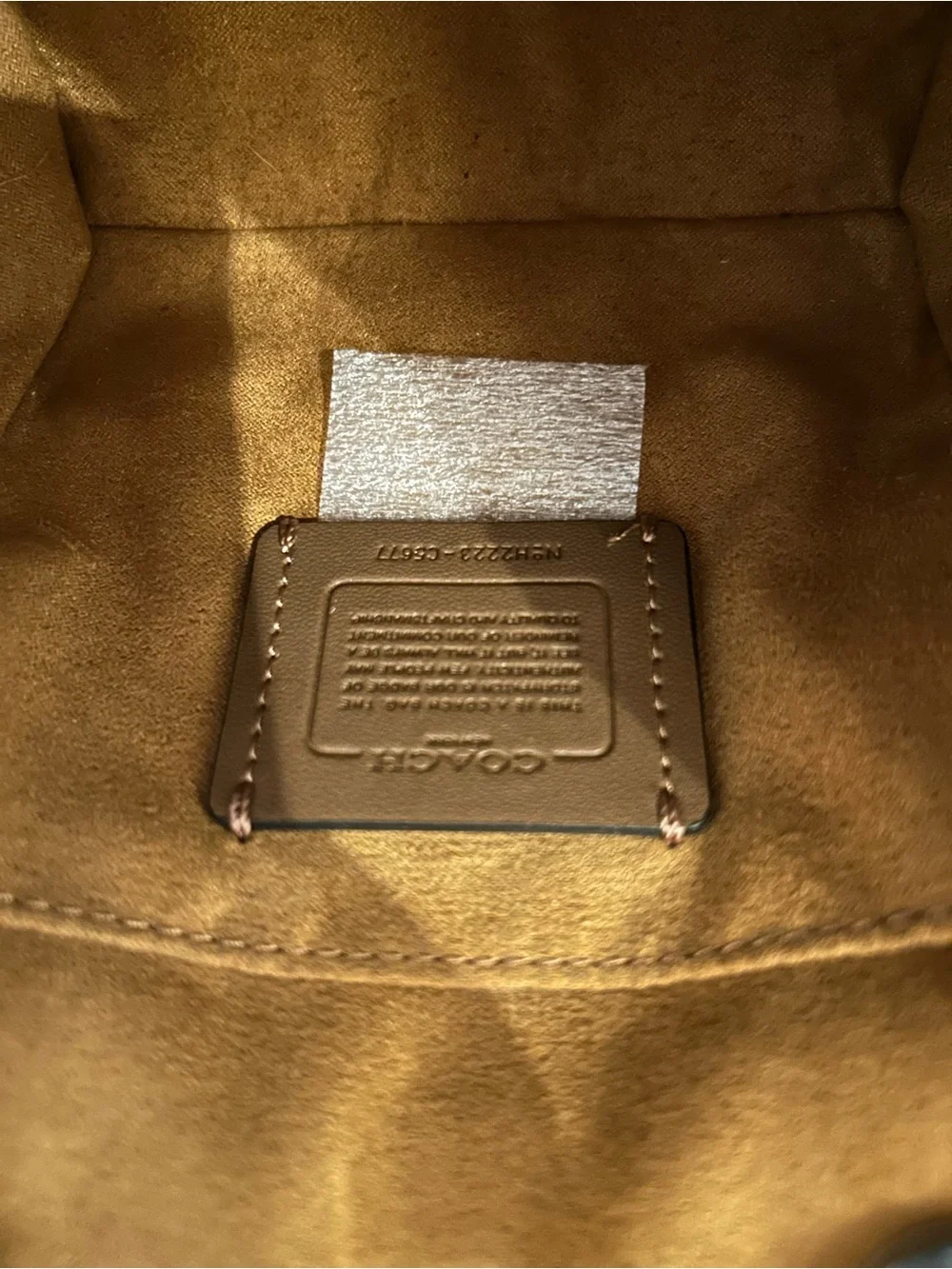 Coach Cornflower Blue Convertible Leather Micro Backpack Style#C5677 EUC - Picture 8 of 15